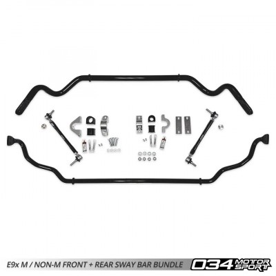 034Motorsport Dynamic+ Sway Bar Kits, E9X Chassis